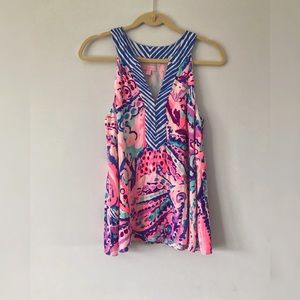 Lilly Pulitzer Achilles Top Shell Out